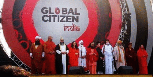 Addressing Global Citizen Festival