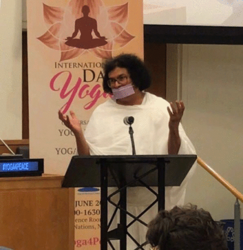 Conversation on Yoga for Peace at UN